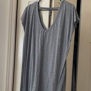 Gray tshirt  dress new without tags